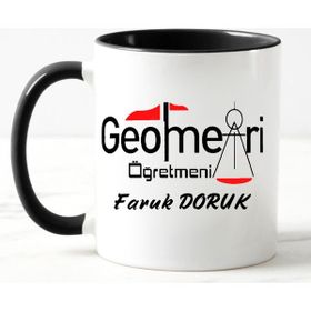 Nil Hediye Geometri Öğretmeni Temalı-1 Kupa