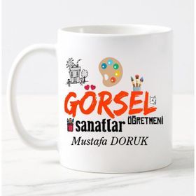 Nil Hediye Görsel Sanatlar Öğretmeni Temalı Kupa