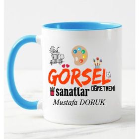 Nil Hediye Görsel Sanatlar Öğretmeni Temalı Kupa