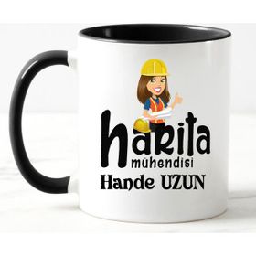 Nil Hediye Harita Mühendisi Temalı-1 Kupa