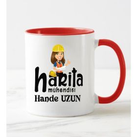 Nil Hediye Harita Mühendisi Temalı-1 Kupa