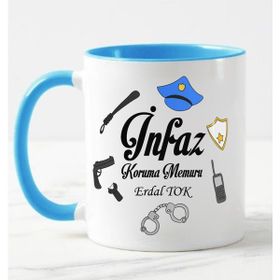 Nil Hediye İnfaz Koruma Memuru Temalı Kupa