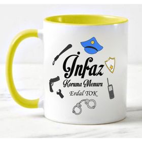 Nil Hediye İnfaz Koruma Memuru Temalı Kupa