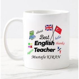 Nil Hediye İngilizce Öğretmen Temalı Kupa