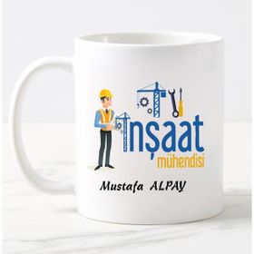 Nil Hediye İnşaat Mühendisi Temalı-1 Kupa