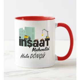 Nil Hediye İnşaat Mühendisi Temalı Kupa