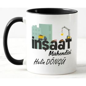 Nil Hediye İnşaat Mühendisi Temalı Kupa
