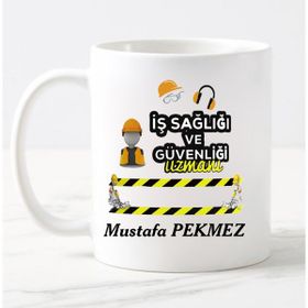 Nil Hediye İş Sağlığı ve Güvenliği Uzmanı Temalı Kupa