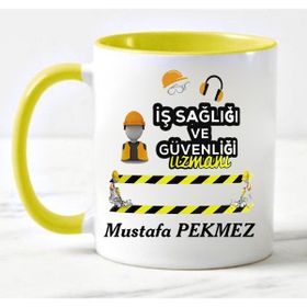 Nil Hediye İş Sağlığı ve Güvenliği Uzmanı Temalı Kupa