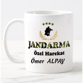 Nil Hediye Jandarma Özel Hareket Temalı Kupa