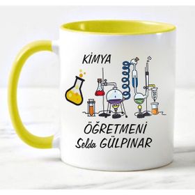 Nil Hediye Kimya Öğretmeni Temalı-1 Kupa
