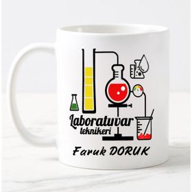 Nil Hediye Labaratuvar Teknikeri Temalı Kupa
