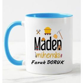 Nil Hediye Maden Mühendisi Temalı Kupa