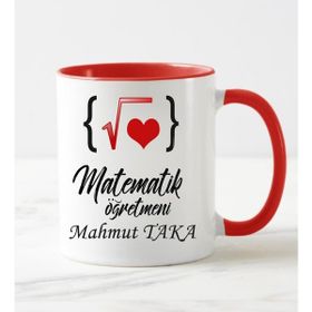 Nil Hediye Matematik Öğretmeni Temalı Kupa