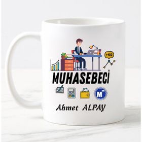 Nil Hediye Muhasebeci Temalı Kupa