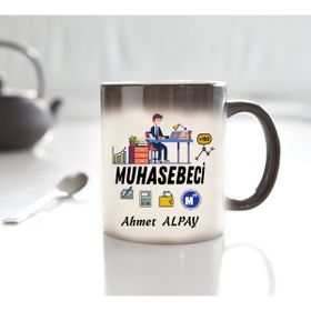 Nil Hediye Muhasebeci Temalı Sihirli Kupa