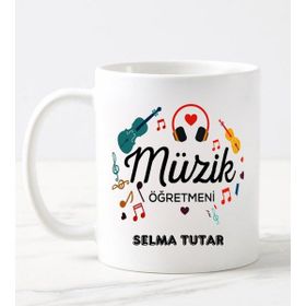 Nil Hediye Müzik Öğretmeni Temalı Kupa