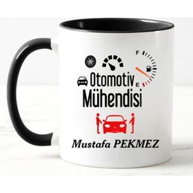 Nil Hediye Otomotiv Mühendisi Temalı Kupa