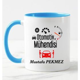 Nil Hediye Otomotiv Mühendisi Temalı Kupa