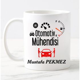 Nil Hediye Otomotiv Mühendisi Temalı Kupa