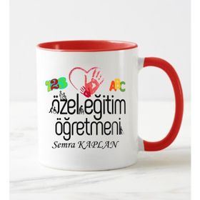 Nil Hediye Özel Eğitim Öğretmeni Temalı Kupa