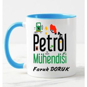 Nil Hediye Petrol Mühendisi Temalı Kupa