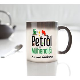 Nil Hediye Petrol Mühendisi Temalı Sihirli Kupa