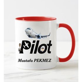 Nil Hediye Pilot Temalı Kupa