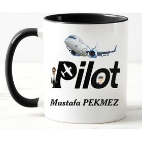 Nil Hediye Pilot Temalı Kupa