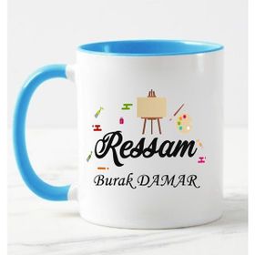 Nil Hediye Ressam Temalı Kupa