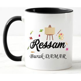 Nil Hediye Ressam Temalı Kupa