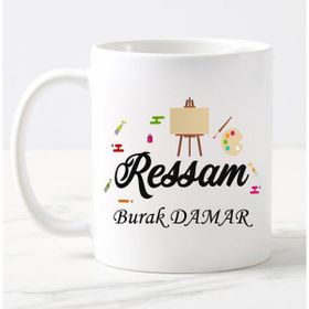 Nil Hediye Ressam Temalı Kupa