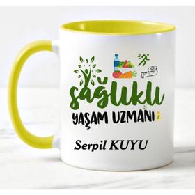 Nil Hediye Sağlıklı Yaşam Uzmanı Temalı Kupa
