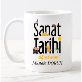 Nil Hediye Sanat Tarihi Öğretmeni Temalı Kupa