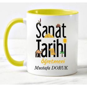Nil Hediye Sanat Tarihi Öğretmeni Temalı Kupa