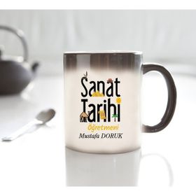 Nil Hediye Sanat Tarihi Öğretmeni Temalı Sihirli Kupa