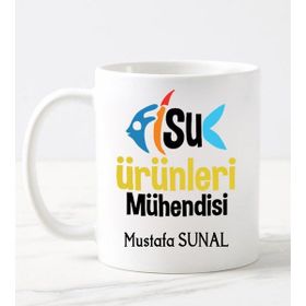 Nil Hediye Su Ürünleri Mühendisi Temalı Kupa