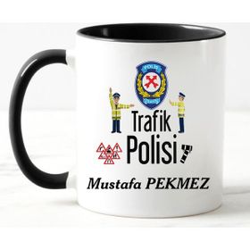 Nil Hediye Trafik Polisi Temalı Kupa