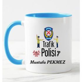 Nil Hediye Trafik Polisi Temalı Kupa