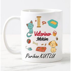 Nil Hediye Veteriner Temalı Kupa