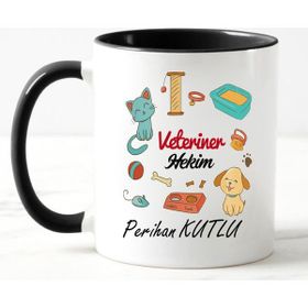 Nil Hediye Veteriner Temalı Kupa