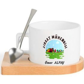 Nil Hediye Ziraat Mühendisi Temalı Kupa