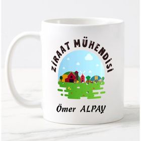 Nil Hediye Ziraat Mühendisi Temalı Kupa