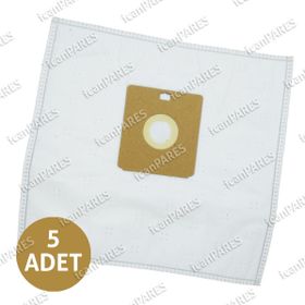 Nilfisk Action Plus Parquet 5 Adet Uyumlu Süpürge Toz Torbası