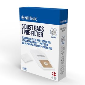 Nilfisk Coupe One Serisi 234x164x54 mm Toz Torbası