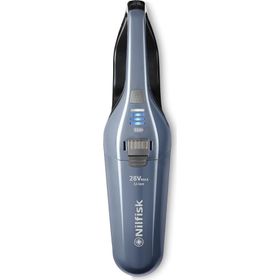 Nilfisk Easy 28VMAX 28 V Mavi Dikey Şarjlı Süpürge