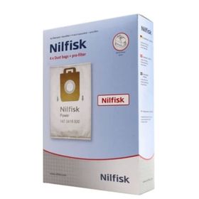 Nilfisk Elite CHCO14P10A1 Kutulu 4 Adet Uyumlu Süpürge Toz Torbası