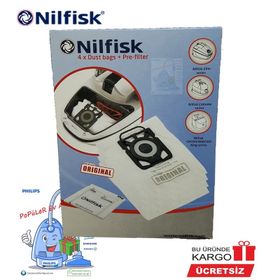 Nilfisk Elite Extreme 107407940 Uyumlu Süpürge Toz Torba