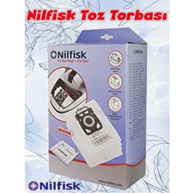 Nilfisk Elite Series Uyumlu Süpürge Toz Torba