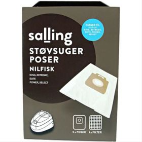 Nilfisk Extreme Serisi 5 Adet Uyumlu Süpürge Toz Torbası